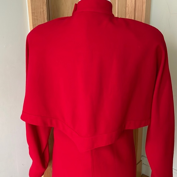 🎉 HOST PICK 🎉  Vintage Malcolm Pearce/Holt Renfrew Long Red Gown, Size 6 🇨🇦 - Picture 14 of 15